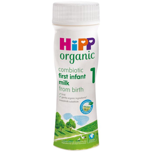 Hipp UK stage 1 infant formula ready-to-feed (0+ months)