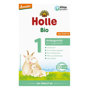 Holle stage 1 Infant goat formula (0+ months)